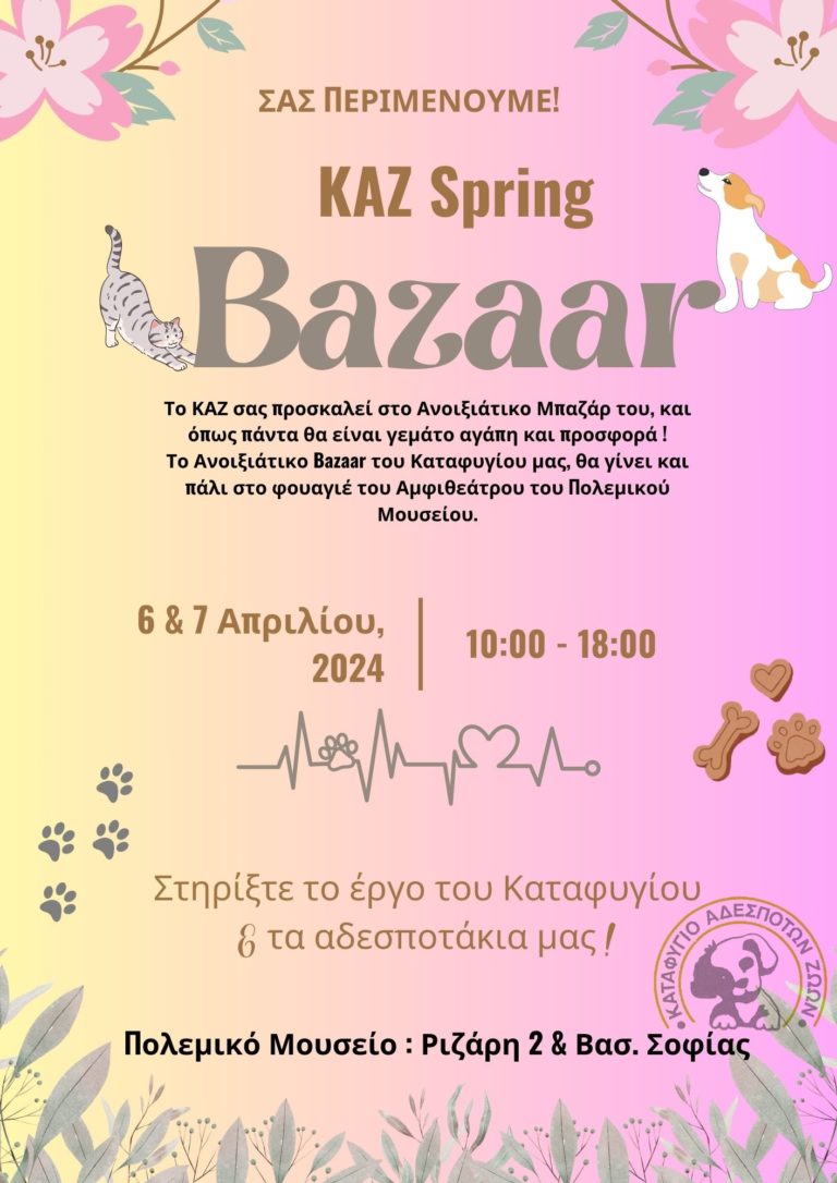 Read more about the article Ανοιξιάτικο Bazaar KAZ 2024